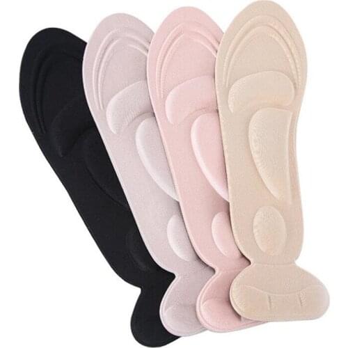 2pcs Insole Pad Inserts Heel Post Back Breathable Anti-slip for High Heel Shoe Best Sale High Heel Shoes Insoles Memory Foam