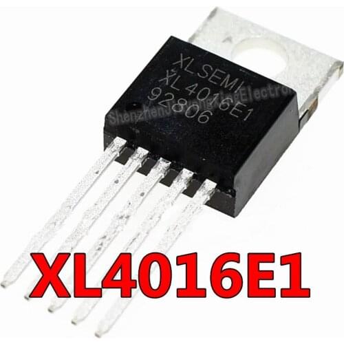 2PCS XL4016E1 XL4016 TO-220-5 4016E1 TO220-5 New and Original IC Chipset