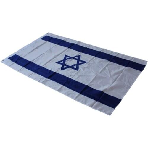 3x5 feet ISRAEL National FLAG Jewish Star Magen David Israeli Country Banner