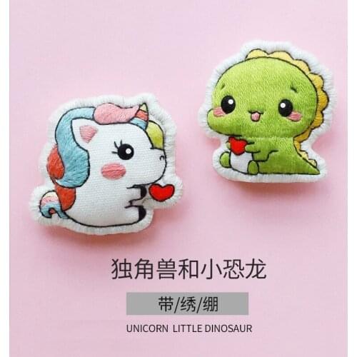 Brooch DIY Embroidery Sachet Lucky Cat Pendant Cartoon High Handmade Amulet Cross Stitch Kit Amulet Sachet