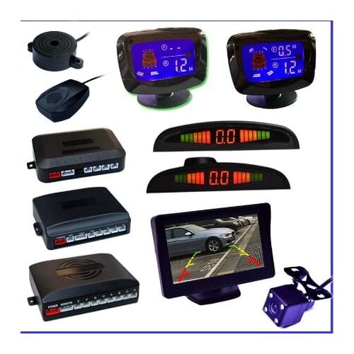 Parking Sensor With 8 Sensors Reverse Backup Car Parking Radar Monitor Detector System for Fiat 500X Argo