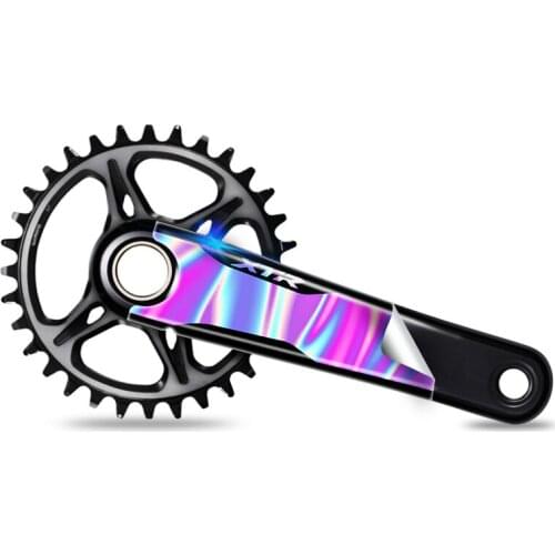 Mountain Bike XTR-M9100 Crank Sticker Tooth plate sticker crank protection stickers crank decals