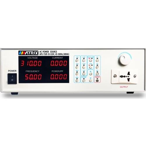 APS7105 APS7100 AC Power Source Storage Type Variable Frequency Power Supply 500VA/1000VA
