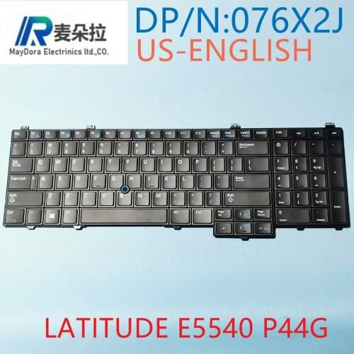 Brand new original JP JAPAN Laptop Keyboard for DELL LATITUDE E5540 5540 Laptop Keyboard Black 02YKXK