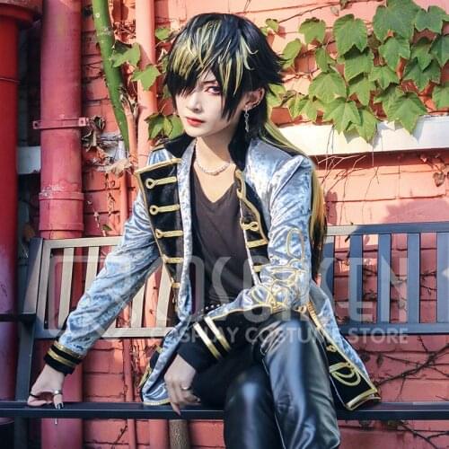Division Rap Battle Bad Ass Temple Cosplay JYUSHI AIMONO Costume Hypnosis Mic NAGOYA Dvision New Suit COSPLAYONSEN Custom Made