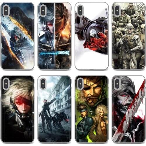 Metal Gear Rising MGS Games Mobile Phone Skin Case For Sony Xperia XA1 XA2 ULTRA 10 X L2 For Oppo realme c3 6 6S 6i 7 7i Pro c11