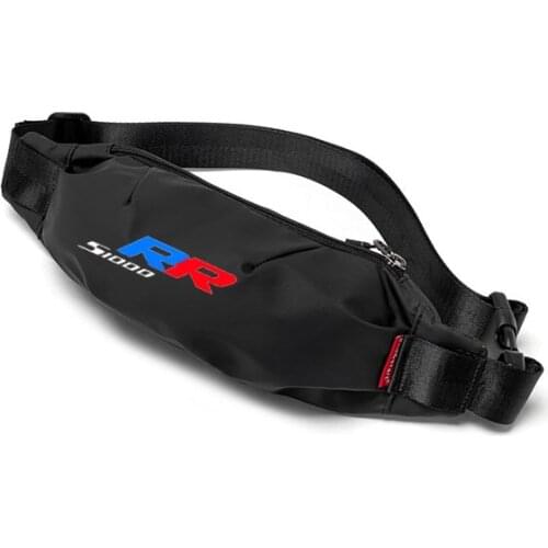 For BMW S1000RR LOGO Men Waist Pack Belt Hip Bum Slant back bag Chest Bag Male Motorcycle Riding Antitheft Purse