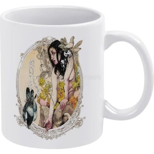 Music : Kvelertak #3 White Mug Coffee Mug 330ml Ceramic Home Milk Tea Cups and Mugs Travel Gift for Friends Kvelertak Kveler Tak