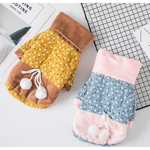 Dog Clothes For Small Dogs Cats Autumn Winter Puppy Pet Cat Coat Jacket Warm Fleece Clothing For Dogs Chihuahua Yorkies Costumes