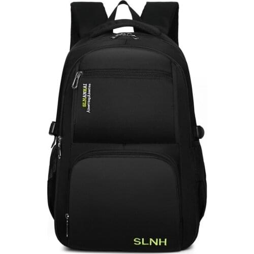 College Student Backpack Male 2021 Quality Brand Back Pack Men Leisure Business Travel Laptop Bag Large Capacity Youth Sport Bag