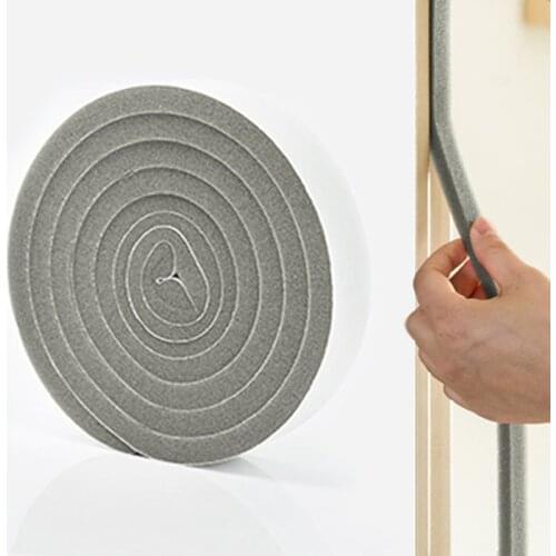 2M Self-Adhesive Door Window Sealing Weather Stripping Seal Tape Sound Proofing Protective Foam Sponge Rubberb Band Acoustic