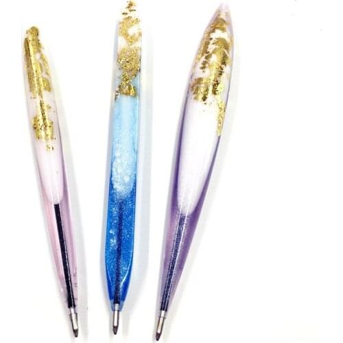 DIY Silicone Mold Pen Resin Transparent Mold Silicone Mold Jewelry Decoration Craft Resin Tool