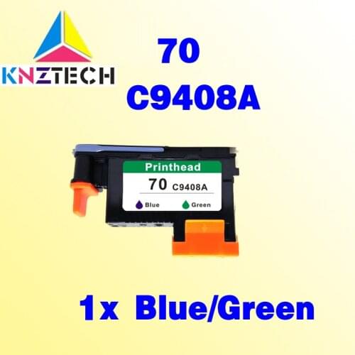 Compatible for hp70 C9408A Blue/Green printhead Designjet Z2100 Z5200 Z3100