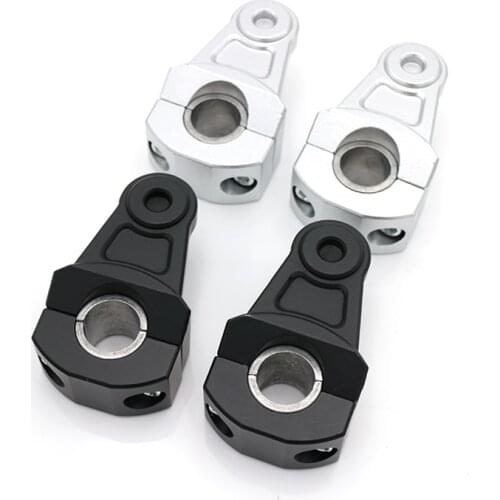 Motorcycle Bicycle Handlebar Extended Bracket Handlebar Riser Clamp Handle Fat Bar Mount Adapter For Honda Yamaha Kawasaki