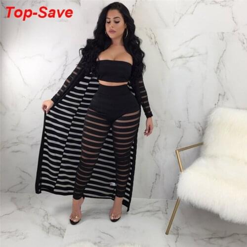 Cute Outfits For Women Sets Fashion Sexy Lace Casual Elegant 3 Piece Set Women Plus Size Hollow Out Temperament Three Piece Sets
