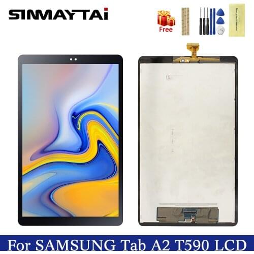 LCD For Samsung Galaxy Tab A2 T590 T595 SM-T595 SM-T590 10.5" LCD Display+Touch Screen For Samsung Galaxy Tab A2 +Tools+Tape