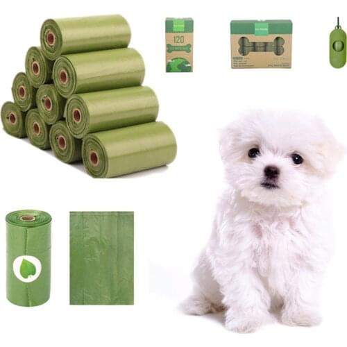 Fragrance Pet Dog Poop Bags Dispenser Collector Scoop Holder Puppy Cat Pooper Scooper Bag Small Rolls Outdoor Clean Pets Supplie