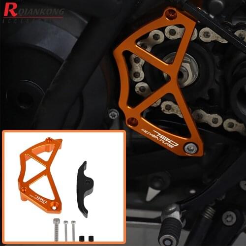 For 790ADVENTURE 890ADVENTURE 2019-2021 Motorcycles Front Sprocket Cover Protector Chain Guaud Covers 790/890 ADVENTURE R S 2020