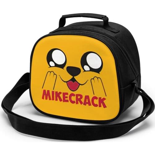 Mikecrack Children fashion lunch bag thermal insulated bag travel casual insulated picnic bag