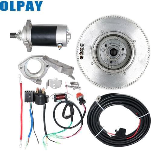 Electric Start Kit For YAMAHA T30 2 Stroke 30HP Boat Engine