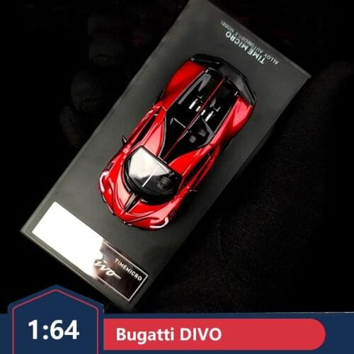 Bugatti DIVO Lady Bug Ladybug BigoTM original 1:64 sports car alloy simulation car model