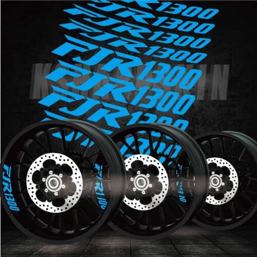 New motorcycle stickers personality tire film reflective decorative decals for YAMAHA FJR1300 FJR 1300