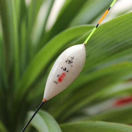 1 Piece Balsa Wood Fishing Floats Shallow Water Buoy Fresh Water Fishing Bobber Vertical Boya River Lake Fishing Tools Tackle