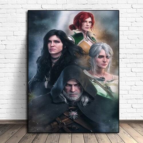 Popular Game HD Canvas Posters Prints Wall Art Painting For Office Room Decorative Picture Home Decoration