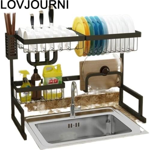 Sink Cosas Refrigerator Organizadores De Pantry Organizer Stainless Steel Organizador Cocina Mutfak Kitchen Storage Rack Holder