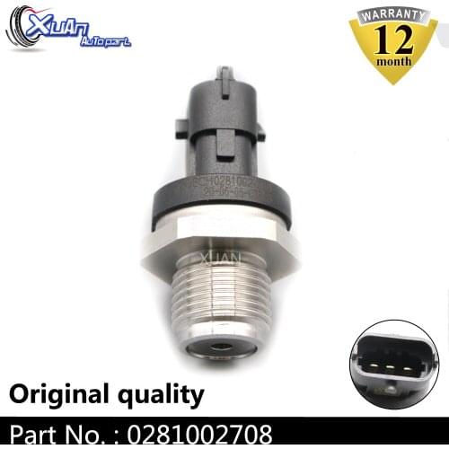 XUAN Fuel Rail High Pressure Sensor Regulator Common Rail valve 0281002708 For TOYOTA YARIS COROLLA LUNA COMPACT 1.4 D4D Previa
