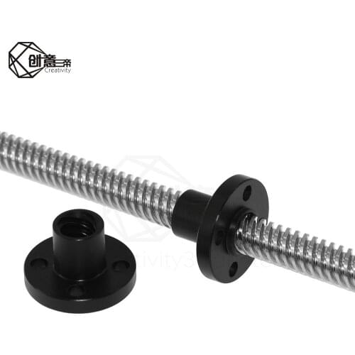 T8 Trapezoidal Nylon Nut 8mm Screws For Stepper Motor Lead Screw Diameter 8mm Pitch 2mm Nylon Nuts 3D Printer Part