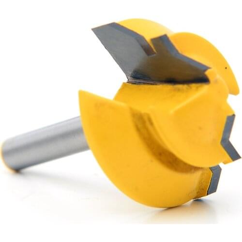 1/4" Shank 45 Degree Lock Miter Router Bits for Woodworking Tungsten Carbide Tipped