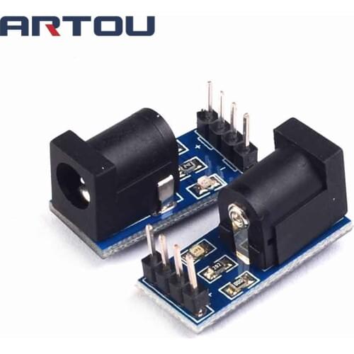 1PCS DC-005 DC005 5.5MM x 2.1MM Black DC Power Adapter Jack Socket Plug Module Board