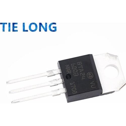 10PCS BTA24-600B TO220 BTA24-600 BTA24 600B TO-220 new and original IC Chipset