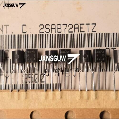 10PCS Hitachi 2SA872AE TO-92 Transistor A872AE Audio Power Amplifier 2SA872AE Audio pair tube Triode A872E A872 Taping Laser