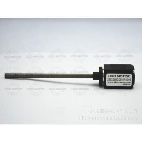20-screw Linear Stepping Motor Fuselage 30-screw Motor T5X2, with an Additional Lead of 0.635