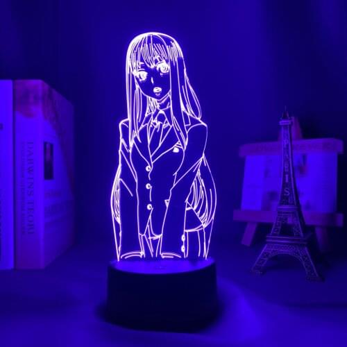3d Led Lamp Anime Emergence Saki Yoshida for Bedroom Decorative Nightlight Birthday Gift Acrylic Led Night Light Metamorphosis