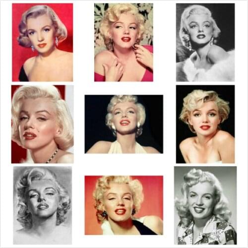 5D Diamond Embroidery Marilyn Monroe Diy Diamond Mosaic beauty Pictures Living Room decor Diamond Painting cross stitch woman