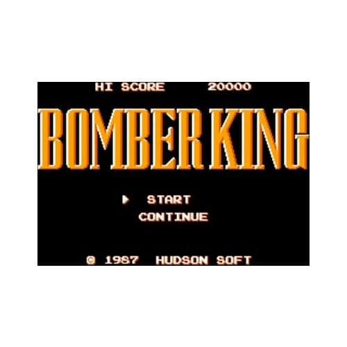 Bomber King Region Free 60 Pin 8Bit Game Card For Subor Game Players