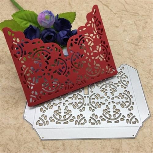 Flower Lace Frame love box Metal Cutting Dies Stencil Scrapbooking Photo Album Card Paper Embossing Craft DIY Dies Cut