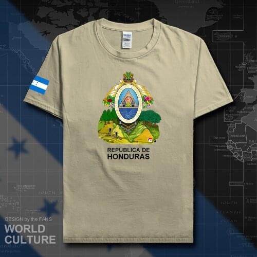 Honduras men t shirt fashion 2018 jerseys nation team 100% cotton t-shirts clothes country sporting HND Honduran Catracho new 20