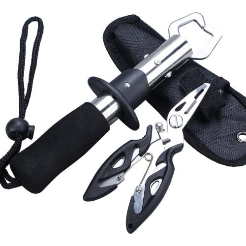 Stainless Steel Control Scissor Snip Fishing Grip Set Nipper Pincer Accessory Tool Clip Clamp Cutter Plier Tackle
