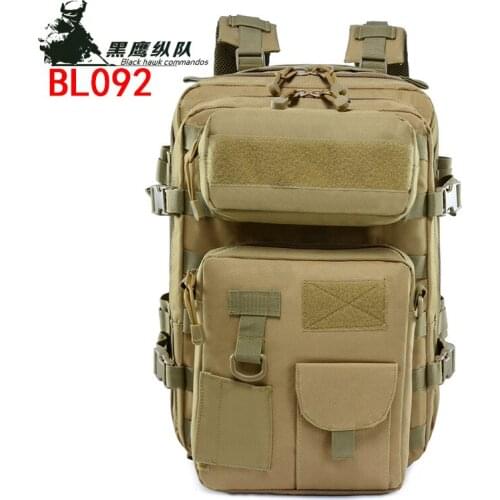 Outdoor tactical backpack large capacity MOLLE camping bag multifunctional tactical dismantling combination backpack