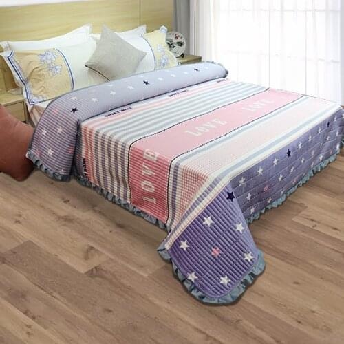 No fading No ball Bed Sheet Microfiber Machine Washed Flat Sheet Queen Size