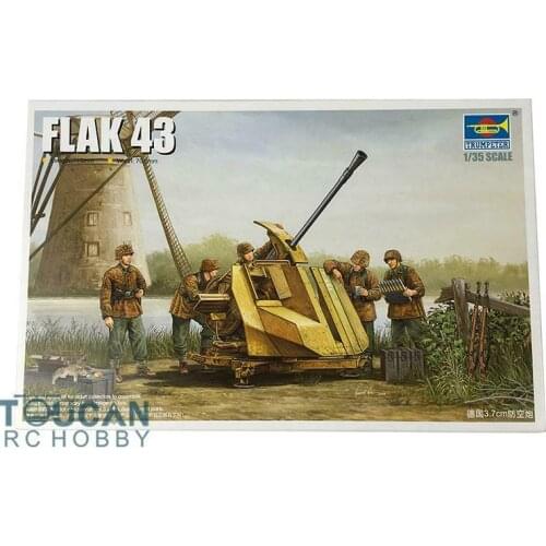 Trumpeter 02311 1/35 German Anti-Aircraft Gun Flak Cannon Model Plastic Kit TH05555-SMT6