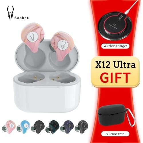 Sabbat X12 Ultra TWS Earphone Wireless Earbuds Bluetooth 5.0 Headset IPX5 Waterproof APX-T Audio 3.7V In-Ear