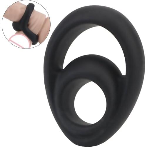 Penis Enlargement Soft Silicone for Men Sex Toy for Couple Cock Ring Penis Ring Delay Ejaculation
