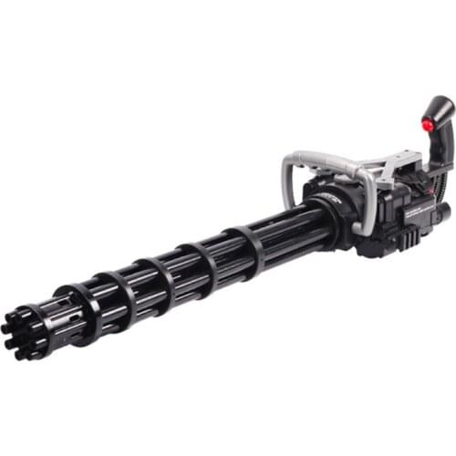 1PC Beach Outdoor Toy for Kid Electric Toy Toddler Gatling Bubble Maker with Rechargeable Li-ion Battery Bubble Stick 69HE