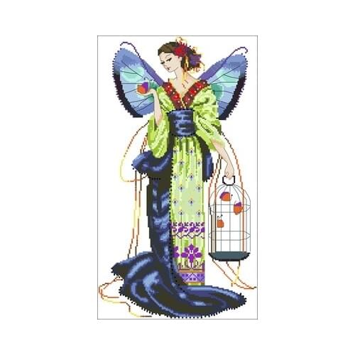25-MD-114( Counted Cross Stitch 11CT 14CT 18CT Cross Stitch Kits Embroidery Needlework Sets