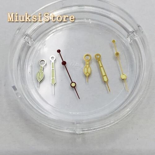 Luminous watch hands fit Mingzhu DG2813/DG 3804 miyota 8215 8205 821A 82 series automatic movement